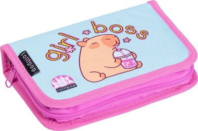 Tolltartó, klapnis, cipzáras, LIZZYSULI, Lollipop Capybara
