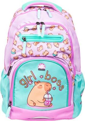 Hátizsák, 1-4. osztályos, LIZZYSULI "Active+ Lollipop", Capybara