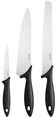 Késkészlet, kezdő, 3 darabos, FISKARS "Essential", (3 db)