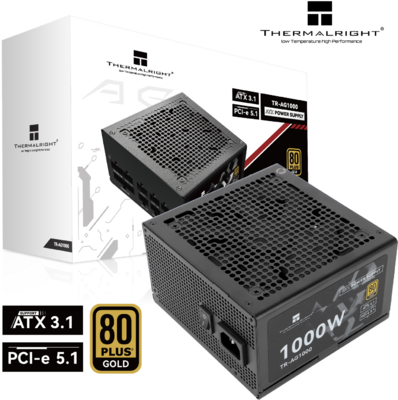 Thermalright - ATX desktop tápegység 1000W 80+ Gold BOX - TR-AG1000