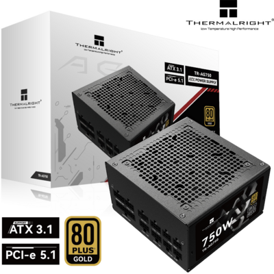 Thermalright - ATX desktop tápegység 750 80+ Gold BOX - TR-AG750