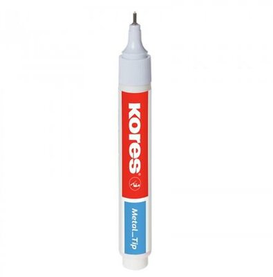 Hibajavító toll, 9 ml, KORES "Metal Tip"