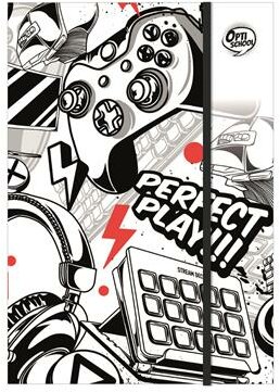 Füzetbox, A4, OPTISCHOOL "Play"