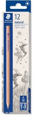 Grafitceruza, 2B, hatszögletű, STAEDTLER "Noris® natural 130 60N", (12 db)