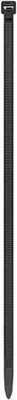 Kábelkötegelő, gyorskötöző, 7,6x300mm, DONAU "Tech", fekete, (100 db)