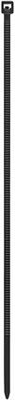 Kábelkötegelő, gyorskötöző, 2,5x150mm, DONAU "Tech", fekete, (100 db)