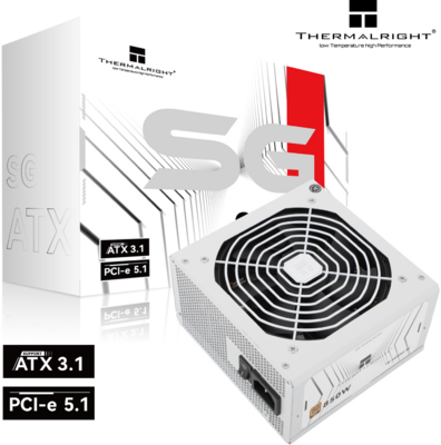 Thermalright - ATX desktop tápegység 850W 80+ Gold BOX - TR-SG850-W