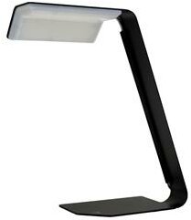 Asztali lámpa, LED, 9 W, ALBA "Steelio", fekete