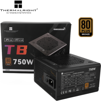 Thermalright - ATX desktop tápegység 750W 80+ Bronze BOX - TR-TB750S