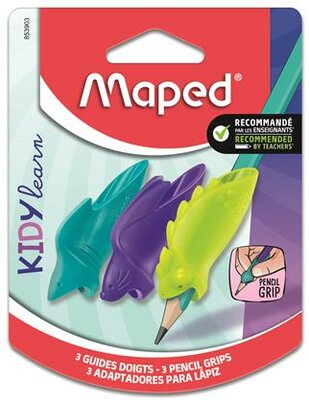Ceruzafogó, MAPED "Kidy Learn", vegyes színek, 3 db, (3 db)