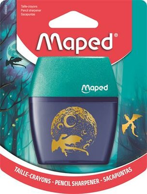 Hegyező, kétlyukú, tartályos, MAPED „Dragon Shaker sárkány"
