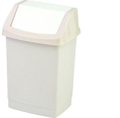 Billenős szemetes, 25 l, CURVER "Click-It", szavanna