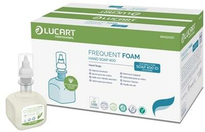 Habszappan, 0,4 l, LUCART "Frequent", aloe verával