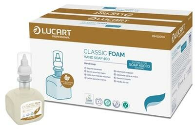 Habszappan, 0,4 l, LUCART "Classic", mandulaolajjal
