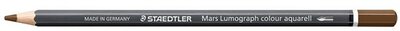 Akvarell színes ceruza, hatszögletű, STAEDTLER "Mars® Lumograph® 104", sötétbarna