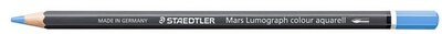 Akvarell színes ceruza, hatszögletű, STAEDTLER "Mars® Lumograph® 104", világos kék