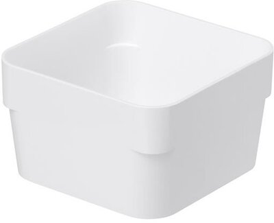 Fiókrendező, 10x6x10 cm, SMARTSTORE "Compact", fehér