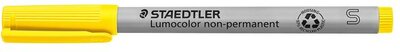 Alkoholmentes marker, OHP, 0,4 mm, STAEDTLER "Lumocolor® 311 S", sárga