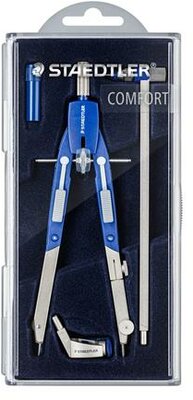Körző készlet, precíziós, 4 darabos, STAEDTLER "Mars® comfort 552"