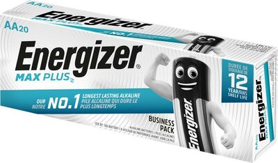 Elem, AA ceruza, 20 db, ENERGIZER "Max Plus", (20 db)