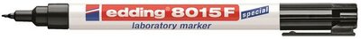 Laboratóriumi marker, 0,75 mm, kúpos, EDDING "8015", fekete
