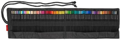 Színesceruza készlet, háromszögletű, FABER-CASTELL "Black Edition", 72 különböző szín, (72 db)