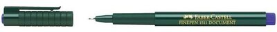 Tűfilc, 0,4 mm, FABER-CASTELL "Finepen 1511", kék