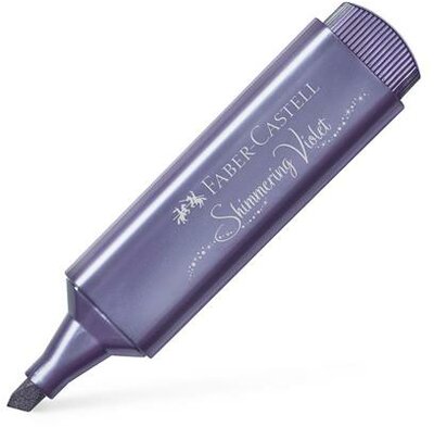 Szövegkiemelő, 1-5 mm, FABER-CASTELL "1546", metál lila