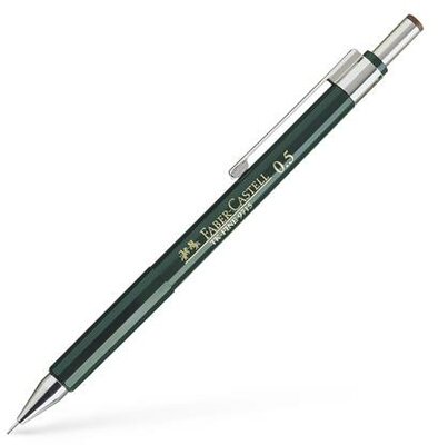 Nyomósirón, 0,5 mm, FABER-CASTELL "TK-FINE 9715"