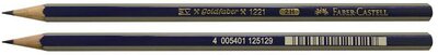 Grafitceruza, 2H, hatszögletű, FABER-CASTELL "Goldfaber"