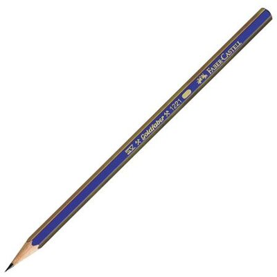 Grafitceruza, 3B, hatszögletű, FABER-CASTELL "Goldfaber"