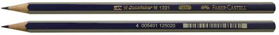 Grafitceruza, 2B, hatszögletű, FABER-CASTELL "Goldfaber"