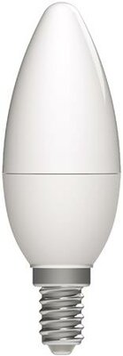 LED izzó, E14, gyertya, 4,5W, 470lm, 3000K, AVIDE