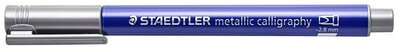 Kalligrafikus marker, STAEDTLER "8325", metál ezüst