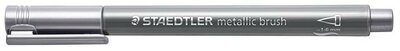 Dekormarker, 1-6 mm, STAEDTLER "8321", ezüst