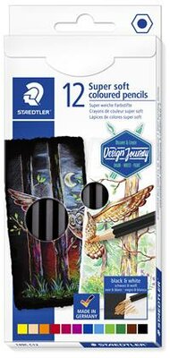 Színes ceruza készlet, hatszögletű, STAEDTLER "149 C, 12 különböző szín, (12 db)