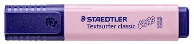 Szövegkiemelő, 1-5 mm, STAEDTLER "Textsurfer Classic Pastel 364 C", világos kármin
