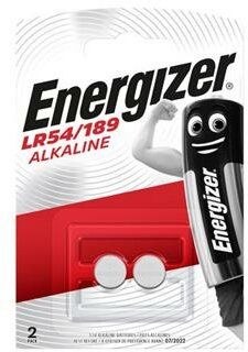 Gombelem, LR54 / 189, 2 db, ENERGIZER, (2 db)