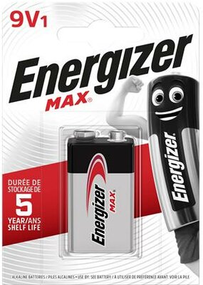 Elem, 9V, 1 db, ENERGIZER "Max"
