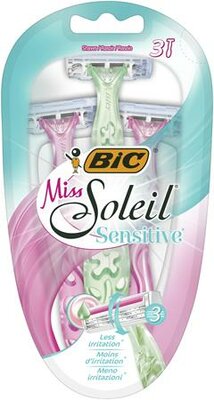 Női eldobható borotva BIC "MISS SOLEIL SENSITIVE", (3 db)