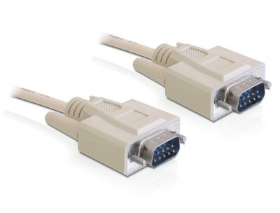 DELOCK - Cable RS-232 serial Sub-D9 M/M 3m