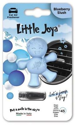 Autóillatosító, szellőzőrácsra, LITTLE JOE "JOYA Blueberry Slush", v. kék