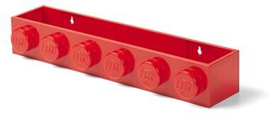 Fali polc, LEGO "Brick 6", piros