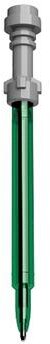Zseléstoll, 0,7 mm, fénykard, LEGO "Star Wars", zöld