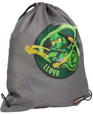 Tornazsák, LEGO "Ninjago Elemental Master of Energy", szürke-mintás