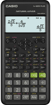 Casio FX 82ES Plus 2 fekete tudományos számológép