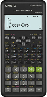 Casio FX 570ES Plus 2 fekete tudományos számológép