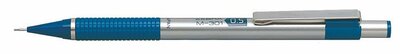 Nyomósirón, 0,5 mm, rozsdamentes acél, kék test, ZEBRA "M-301", (10 db)