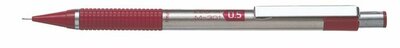 Nyomósirón, 0,5 mm, rozsdamentes acél, bordó test, ZEBRA "M-301", (10 db)