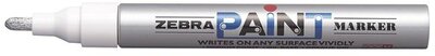 Lakkmarker, 3 mm, ZEBRA "Paint marker", ezüst